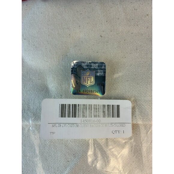 NEW Super Bowl LVI 2021 Backpack Canvas Los Angeles RAMS VS Cincinnati BENGALS - Picture 5 of 12